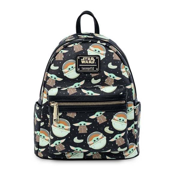 Star Wars Grogu Loungefly Mini Backpack New